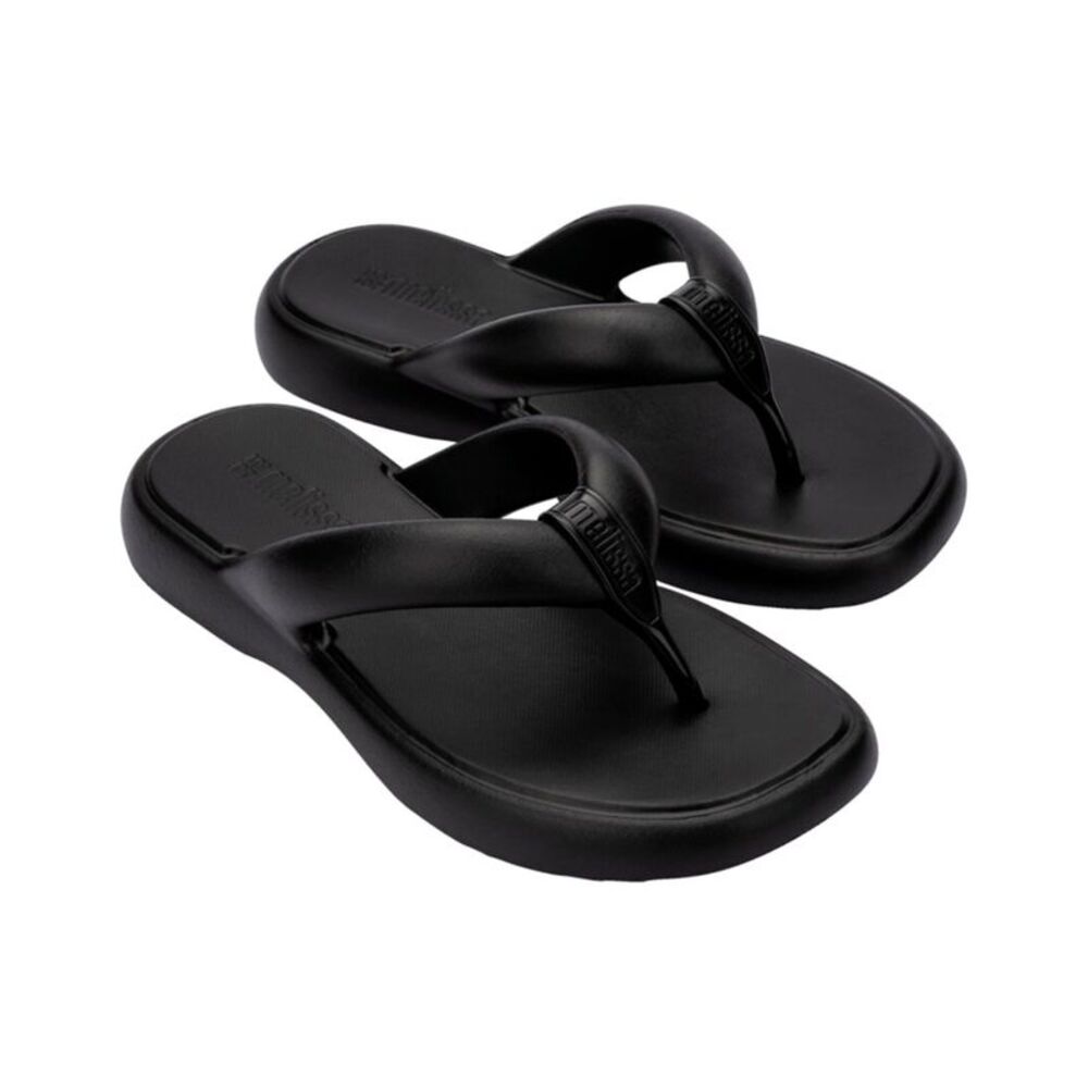 Melissa Shoes Free Low Flip Flop, Black